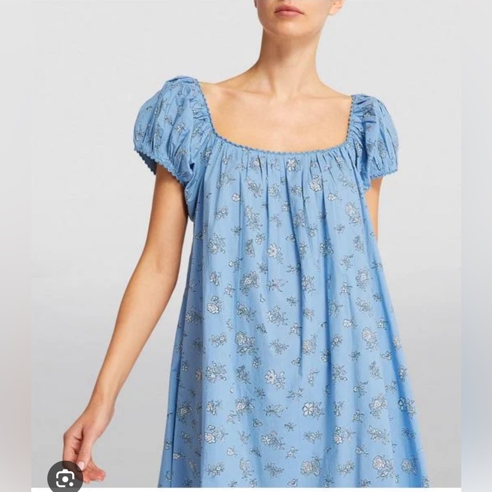 Doen organic poplin mini dress